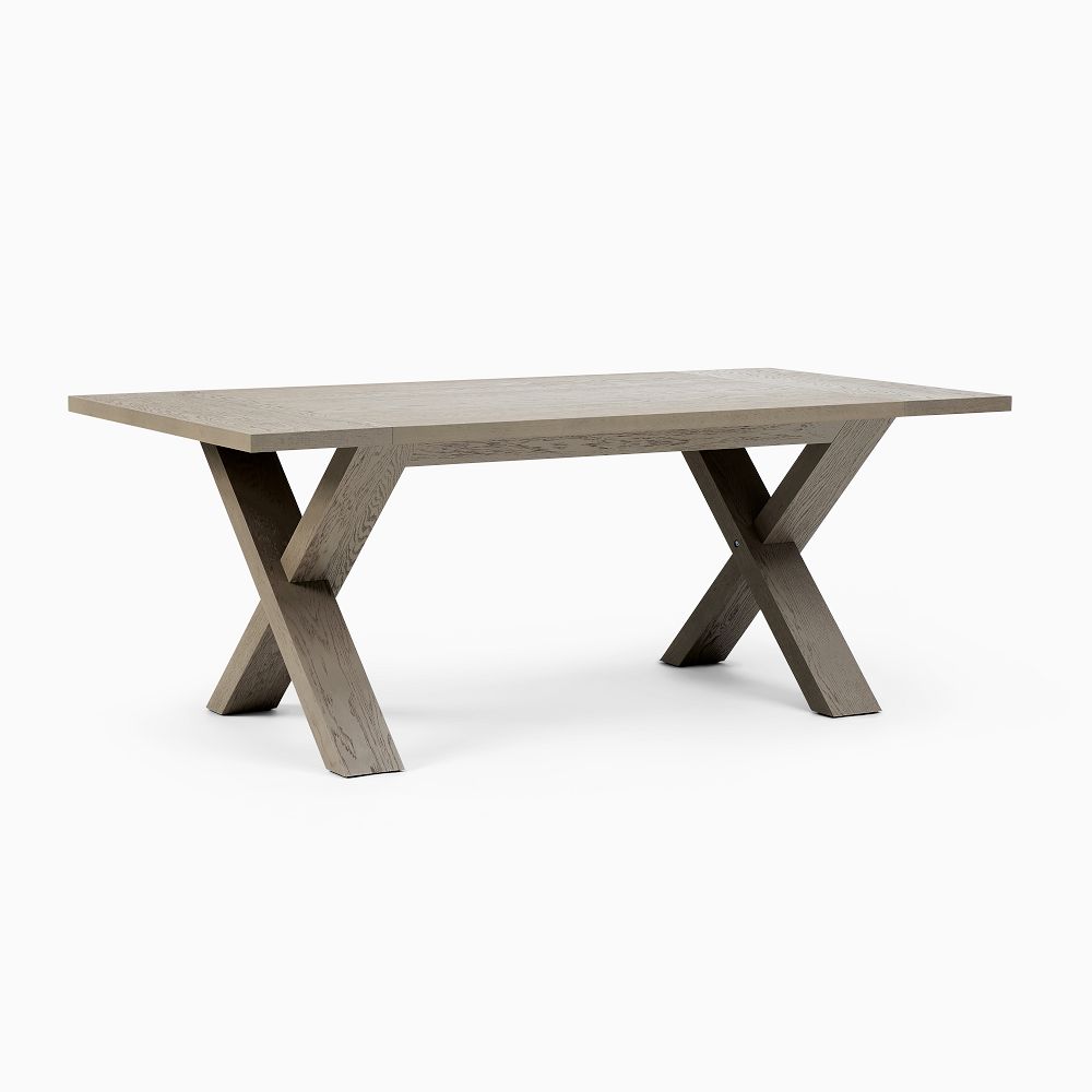 Better homes & gardens axel farmhouse cheap patio dining table with trestle base
